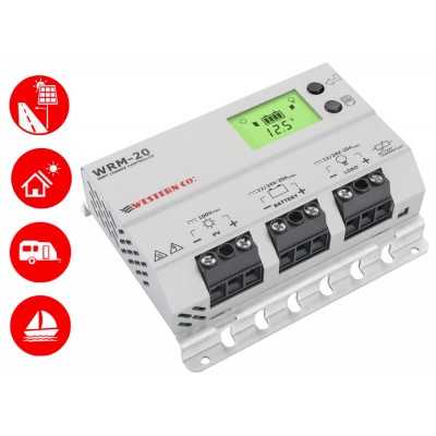 Western WRM20 12/24V 20A MPPT Charge Controller N52830550111