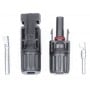 Pair MC4 male + female Connectors IP67 for Enecom solar panels OS1203409