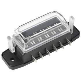 Watertight blade fuse holder box 6 housings OS1410032