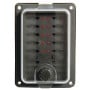 Waterproof blade fuse holder box 10 seats 125x90mm OS1410065