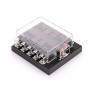 Blade fuse holder box 10 seats OS1410072