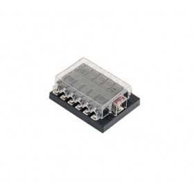Blade fuse holder box 12 seats 92x116mm OS1410073