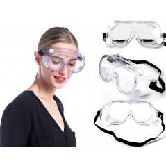 Occhiali protettivi antispruzzo e antipolvere 3M 1621 HC2490 N71547617601-10%