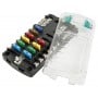 Polycarbonate fuse holder box 12 seats OS1418312