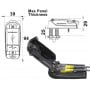 Scanstrut Doppia presa USB IPX6 OS1419567-18%
