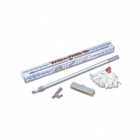 4-piece Cleaning Kit with Telescoping Boat Hook from 120-215cm N70647912950