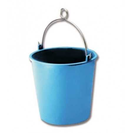 Secchio termoplastico 9Lt Ø250xh250mm con manico per aggancio cima N71447800001-10%