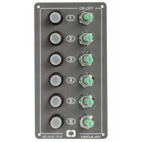 Pannello elettrico Elite 6 interruttori 170x90mm OS1470000-0%