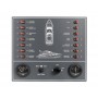 Control panel thermo-magnetic switches powerboat OS1480900
