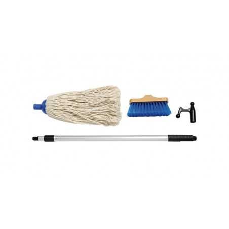 Kit Pulizia 4 pezzi con Mezzo Marinaio Telescopico N71447912952-15%