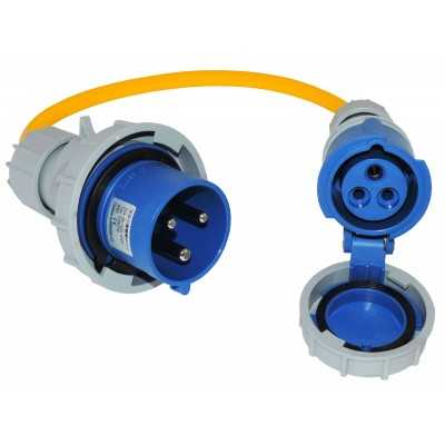 Adapter Extension Cable CE Female Socket 32A Male Plug 16A 220-250V IP67 TRZ2001050