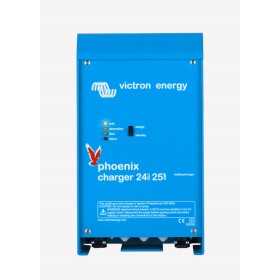 Victron Phoenix 24/25 Caricabatterie 24V 25A 2 Uscite + 1 da 4A per batterie 100/400Ah UF64903G-15%