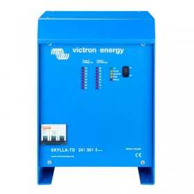 Victron Skylla-TG 24/50 Caricabatterie 24V 50A Trifase 2 Uscite 50A + 4A banco batterie 150/500Ah UF68895H-20%