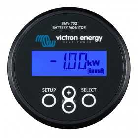 Victron Enery BMV 702 Black Monitor 2 Batteries 6,5-95 VDC with cables and shunt UF69159D