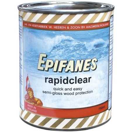 Epifanes Rapidclear semi-gloss wood finish Transparant amber 750ml N71447000000