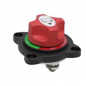 Semi-recessed battery switch ON-OFF-OUT Flange 72x72mm 10mm Pins OS1438525