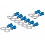 10PCS Pre-insulated blue ring terminal for Cable 1.5:2.5mmq Screw 10mm N24590027574