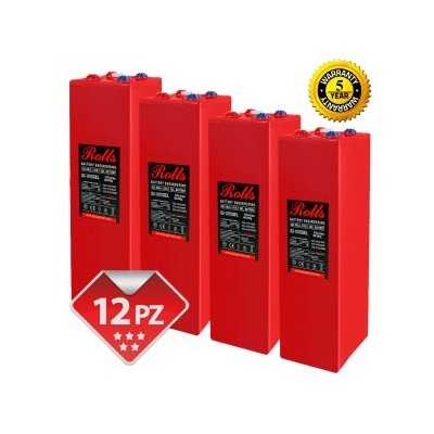 Rolls OpzV GEL Banco Batterie 24 Volt 30.60 kWh C100 200ROLLSS21070GEL-24V-30%