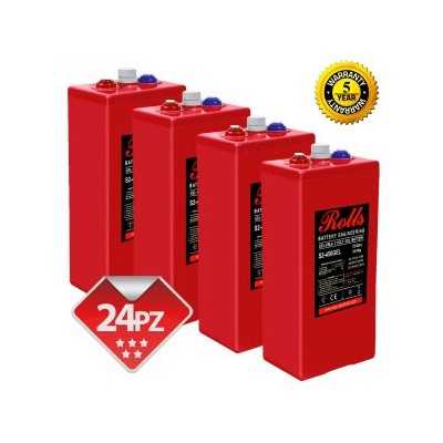 Rolls OpzV GEL Banco Batterie 48 Volt 25.92 kWh C100 200ROLLSS2450GEL-30%