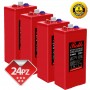 Rolls OpzV GEL Banco Batterie 48 Volt 36.86 kWh C100 200ROLLSS2640GEL-30%