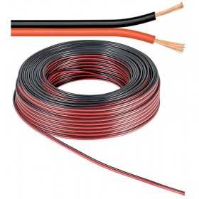 Cavo elettrico N07V-K bipolare 2x1mmq Rosso/nero Venduto al metro N50824001265-0%
