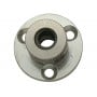 Watertight chrome-plated brass cable gland D.8mm N50824027301