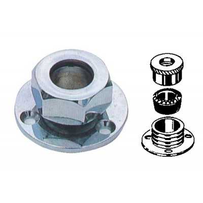 Passacavo stagno in ottone cromato 12mm N50824027303-0%