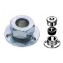 Passacavo stagno in ottone cromato 12mm N50824027303-0%