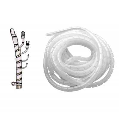 Spirale in polietilene bianco per cablaggi 7-40mm 5mt N50824027644-0%