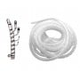 Spirale in polietilene bianco per cablaggi 13-70mm Rotolo 5mt N50824027646-0%