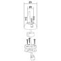 Scanstrut plastic packing gland Ø 2/8 mm OS1417202