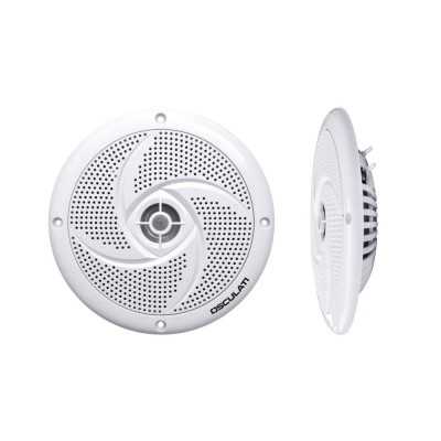 Coppia Casse stereo ultra piatte bianche 6,5 30x2W Rms 60-18000Hz 91dB OS2974205-18%