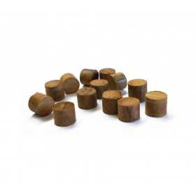 Tappi in legno teak 12mm 100pz OS7160152-18%