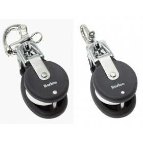 Small snatch block snap shackle for ropes up to 12mm FNI7890301