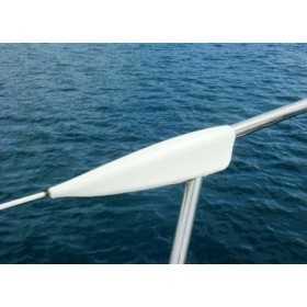 2pcs Sail Defender Lifeline Cover 32x7x4,5cm White MT3840054