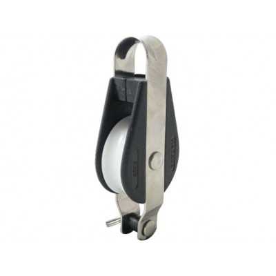 Viadana Single block with fixed connection + becket 34mm Sheave N1201800V8902