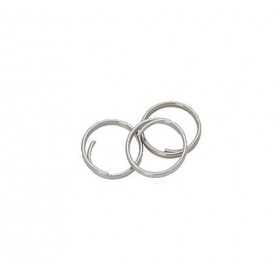 Set 10pcs Viadana Stainless steel safety-ring 13mm Pin 0.8x2mm N1201802900V3101