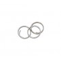 Set 10pcs Viadana Stainless steel Safety-ring 18mm Pin 1.2x2mm N1201802900V3103