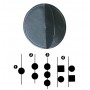 Pallone nero regolamentare 350mm Indica Nave alla Fonda N120284103212-5%