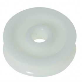Puleggia in delrin 56mm per cime 12mm Bianca OS5524506-0%