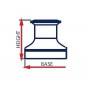 Ocean South Copriwinch 148X144mm Blu per Winch Tipo Standard OS6809802-18%