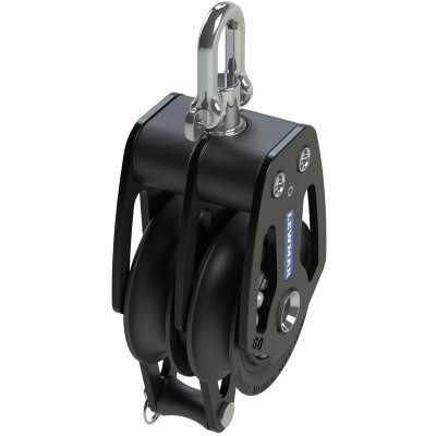 Lewmar HTX 50 double block with becket 50 sheave OS6860550