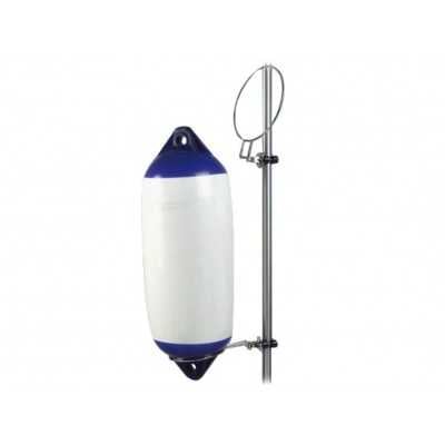 Portaparabordi in acciaio inox singolo 230mm con 1 anello OS3311260-0%