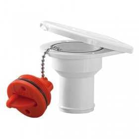 Tappo Imbarco Benzina 38mm in plastica con sportello LZ196265-10%