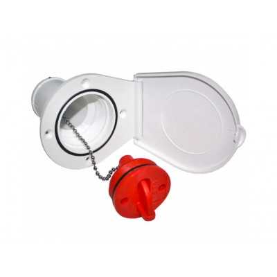Tappo Imbarco Benzina 50mm in plastica con sportello LZ196266-10%