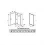 Kit Nicchia con Sportello Doccetta 2,5mt Miscelatore 186x247mm LZ196469-20%
