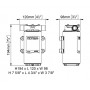 Marco UP1-M Pompa a girante in gomma 45l/min 12V 14A MC16200612-30%