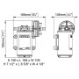 Marco UP9 Pompa per servizi gravosi 12l/min 12V 5A per travaso Gasolio MC16410012-30%