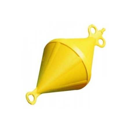 Gavitello biconico 64 Lt D520xH1070mm Giallo LZ30631-10%