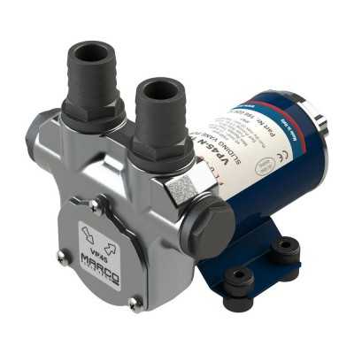 Marco VP45-N Pompa a palette 45l/min 12V 8A con valvola by-pass MC16602612-10%